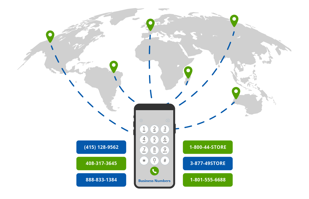 business numbers graphic