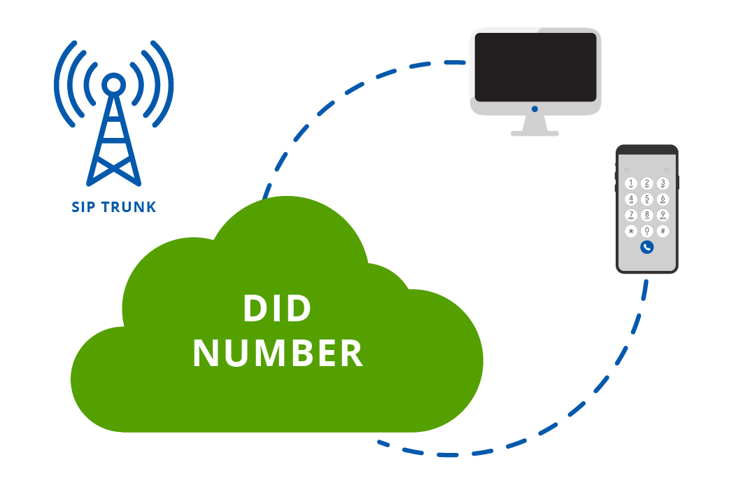 DID numbers graphic